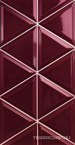 Керамическая плитка APE Ceramica The Hamptons Kirk Cherry 11x13 Красный 