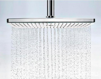 Верхний душ 300x300мм, c потолочным кронштейном 158мм, G1/2, (цв.хром), 300 AIR 1jet ZZ Hansgrohe Raindance E 26250000