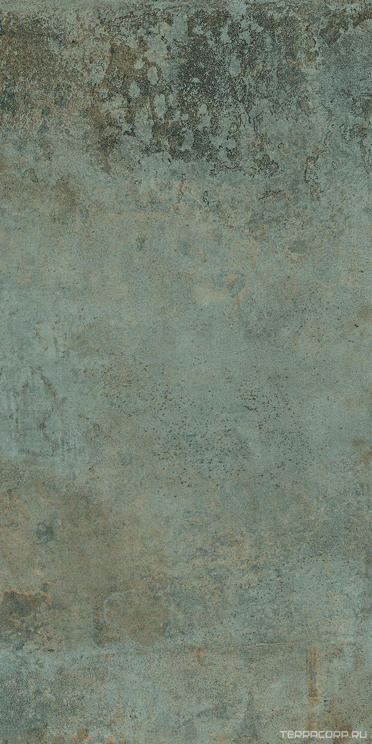 Керамогранит Pamesa Rusty Metal Moss Luxglass 60x120 Rec. Зеленый, фото 4