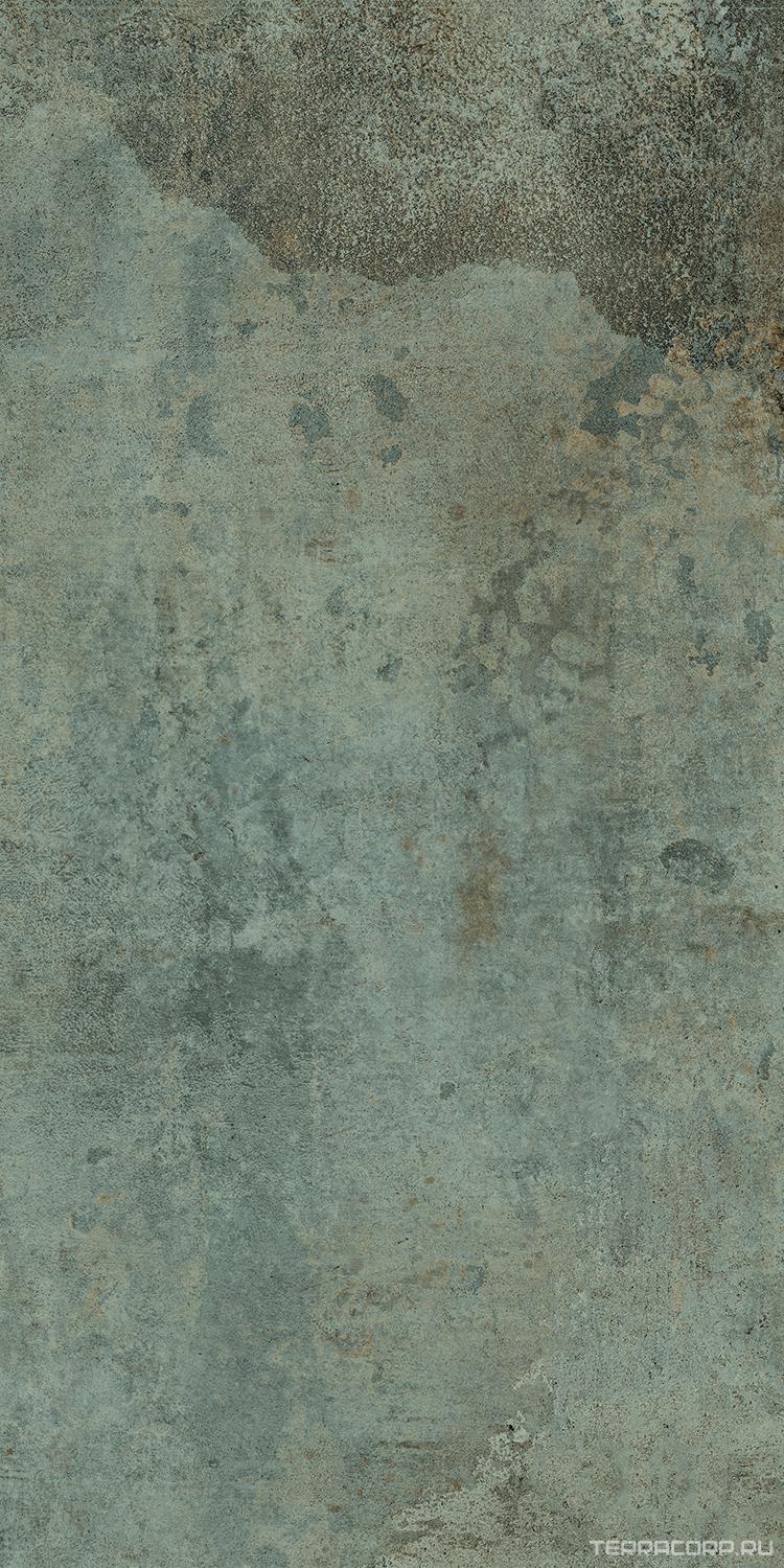 Керамогранит Pamesa Rusty Metal Moss Luxglass 60x120 Rec. Зеленый, фото 5