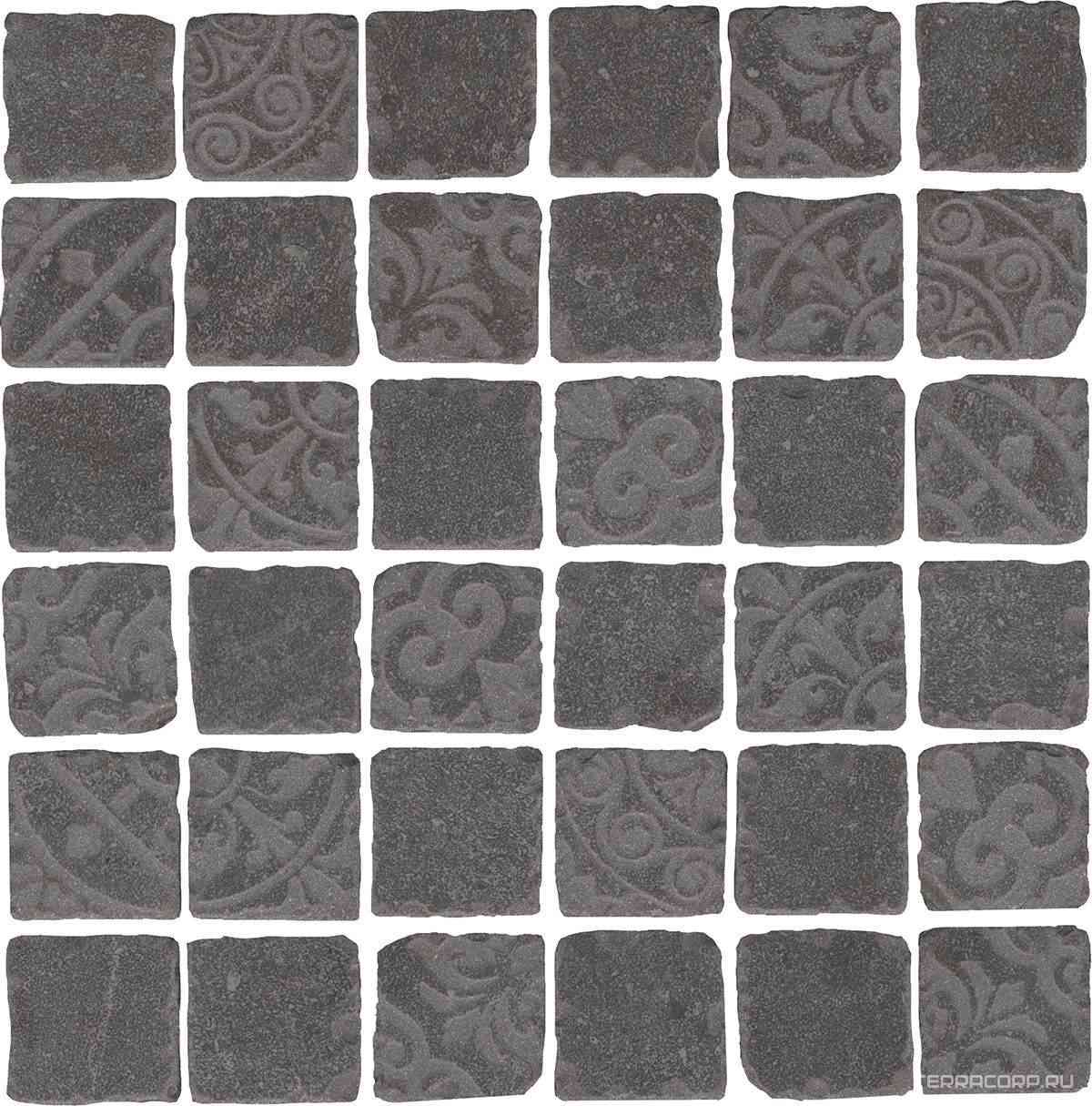 Про Фьюче антрацит мозаика дек.SAB+BR (гр.) 30x30| ZZ