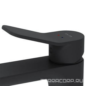 Смеситель для раковины Х-Joy, без д/к, цвет черный матовый AMPM X-Joy F85A02122
