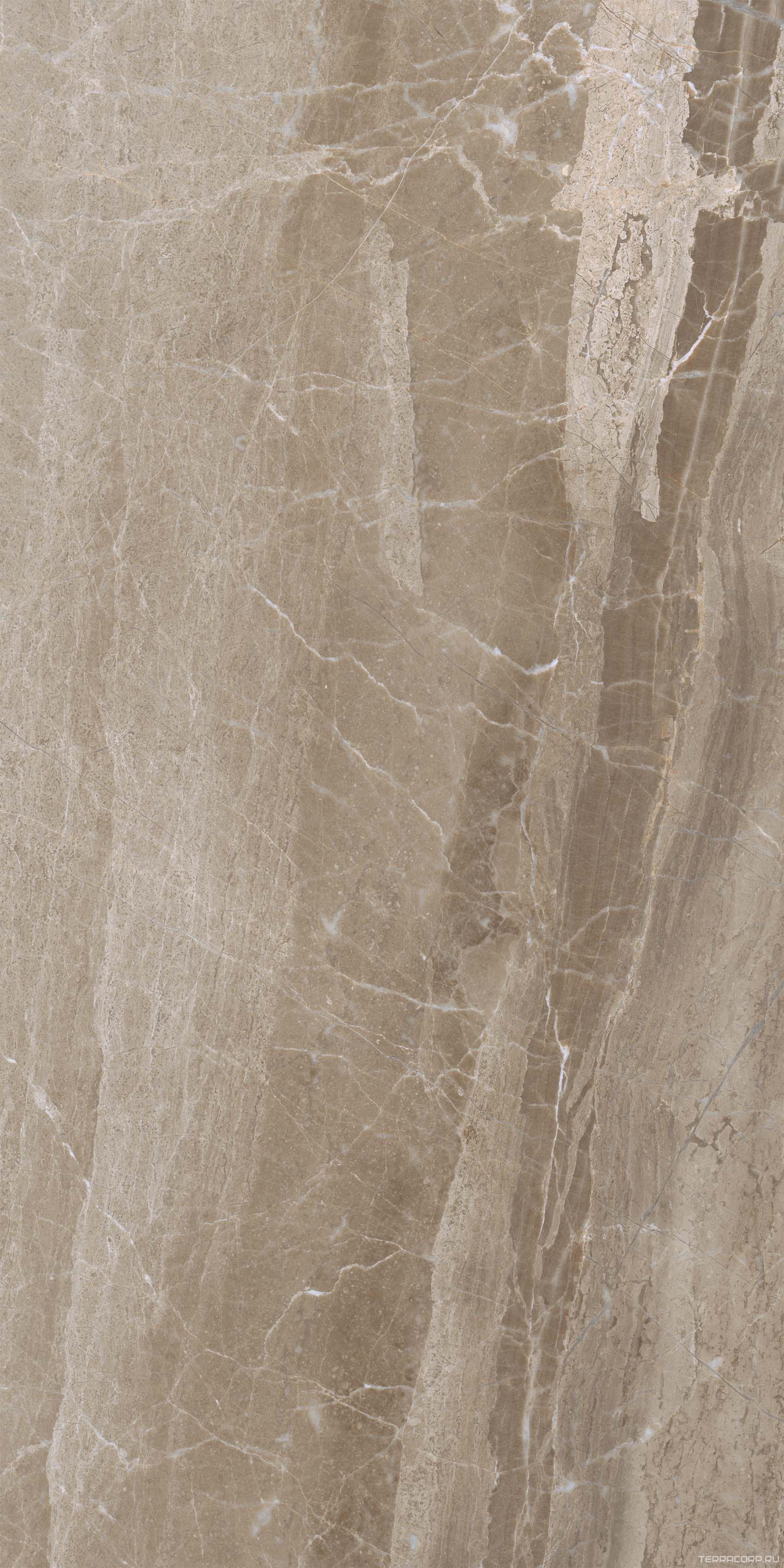 Керамогранит Pamesa Marmoles Kashmir Kashmir Taupe Leviglass (п.п.) 60x120 Коричневый, фото 7