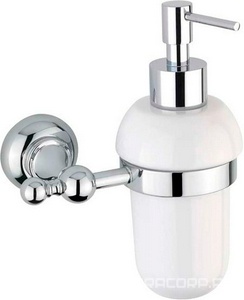 Дозатор настенный керамический, (цв.хром),  ZZ Cezares Aphrodite APHRODITE-SOIS-01-M