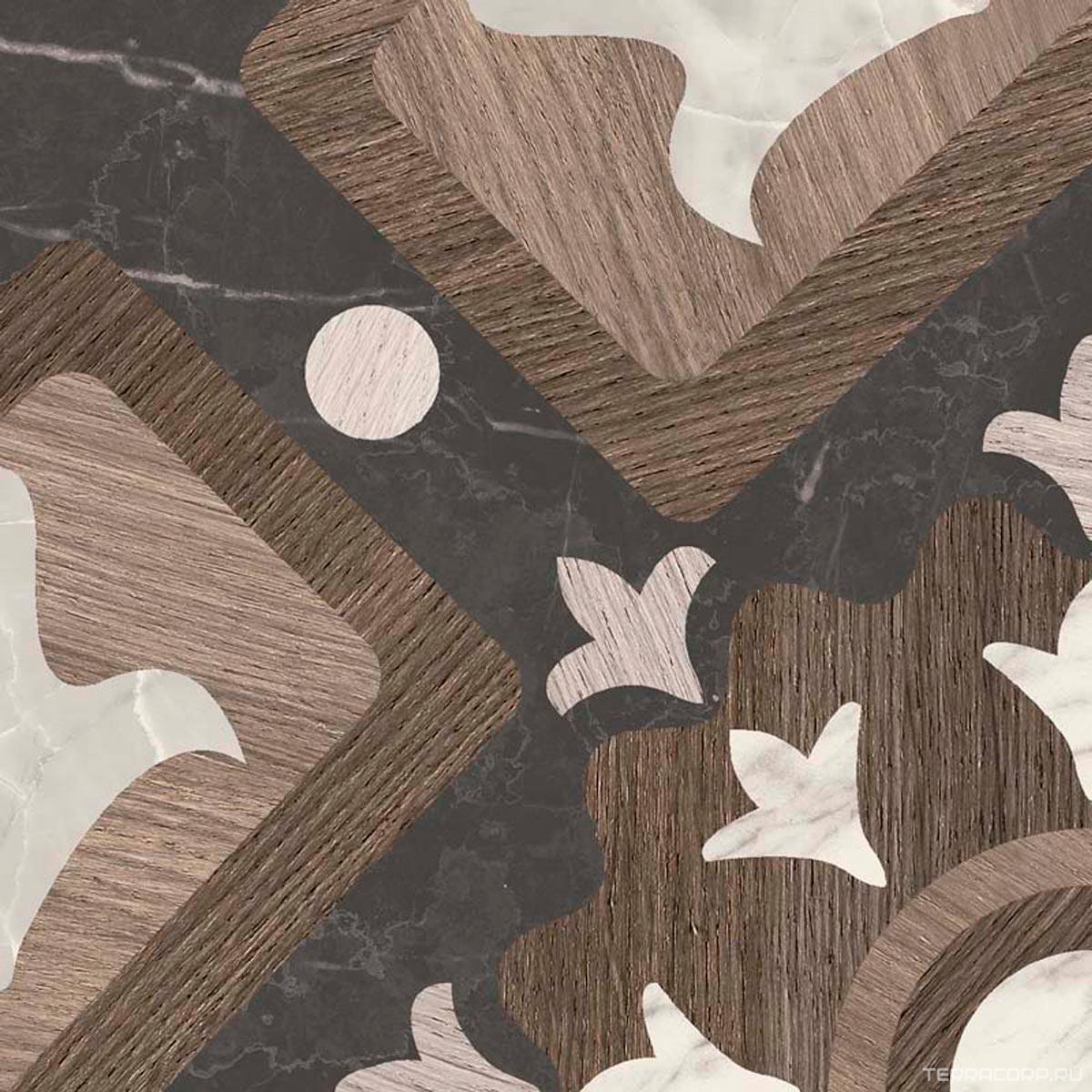 Керамогранит Sant Agostino Intarsi Glam 04 20x20 Комбинированный, фото 3