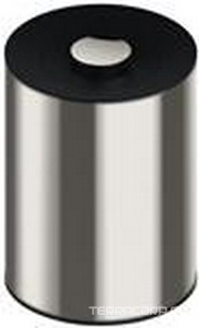 Ведро напольное, круглое 5л., с крышкой, (цв. черно-серый),  ZZ Keuco Plan 04989 010037