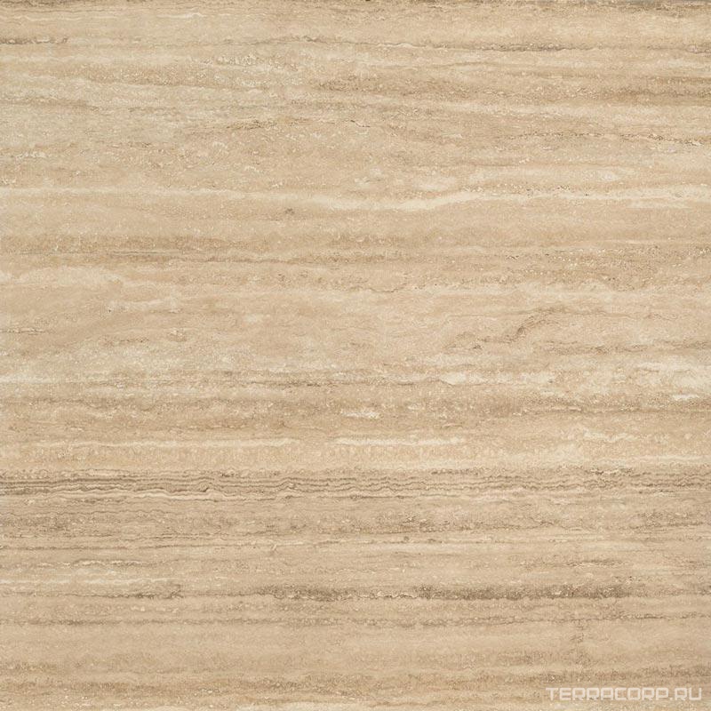 Керамогранит Lea Ceramiche Timless Marble Slimtech Travertino Classico Sat. 5plus 100x100 Бежевый, фото 3