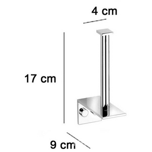 Держатель для запасного рулона туалетной бумаги (хром),  KL Pomd'or Metric 38.40.42.002
