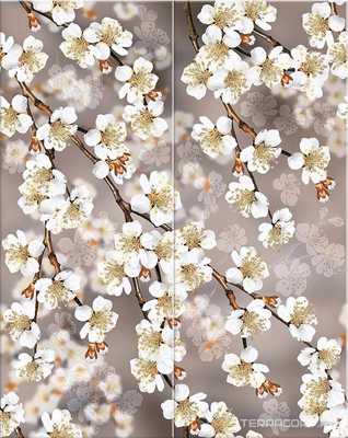 Панно Amati Sakura  (2 шт) ZZ I50.5x40.2