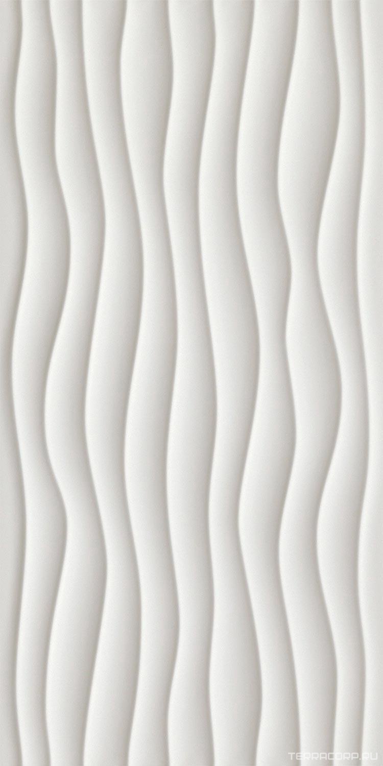 Керамическая плитка Atlas Concorde Italy 3D Wall Design 3D Dune White Matt 40x80 ZZ Белый, фото 5