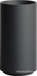 Раковина 450х450хh850/950мм, напольн,кругл,без отв.д/смес.и перел., литой камень S-Stone, матов.цв.RAL5002, донный клап.Up&Down в компл.,Armonia 01 ZZ