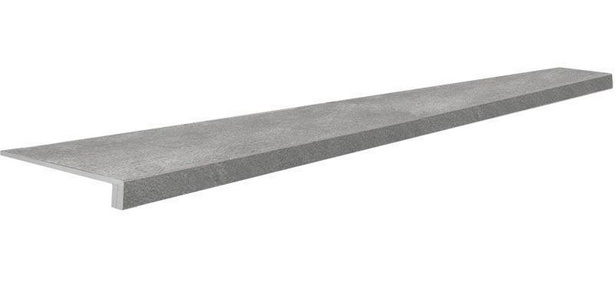 Ступени Kerama Marazzi Фондамента Ступень ЕВРО Техно Проходная  серый светлый(n059039)34.5х238.5 Серый 
