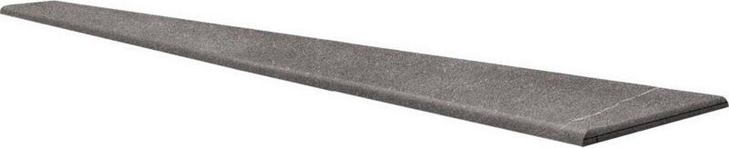 Ступени Kerama Marazzi Роверелла Ступень DOUBLE ТЕХНО Левая  пепельный (n059044)34.5х238.5 Серый 