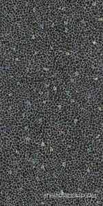 Керамогранит Kerama Marazzi Палладиана  тёмный декорированный лапп. обр. гр. XX119,5х238,5 Черный 