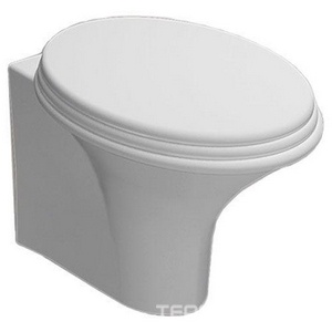 Унитаз напольный 400х600мм, д/установки со скрытым в стене бачком смыва (креп. к полу в компл.), БЕЗ сиденья,  ZZ Hatria Sculture YXZ3