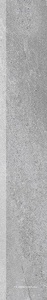 Ступени Kerama Marazzi Про Матрикс  серый плинтус обр. гр. 60x9,5 ZZ Серый 