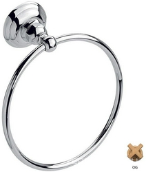 Полотенцедержатель-кольцо d19,5см, (цв.Ottone Grezzo латунь матов.), CLASSICA ZZ