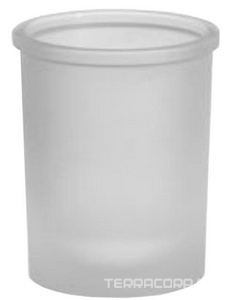 Колба (флакон отдельно, без помпы) для дозатора, (ЗАПЧАСТЬ), (стекло матовое),  XX Dorn Bracht Square 08 90 04 003 82