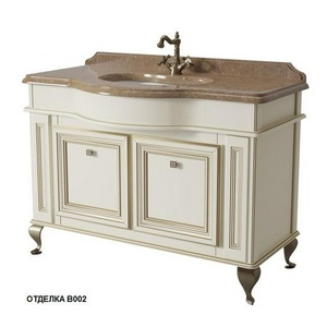 Тумба напольная 1192х968х525мм., с 2 дверцами, БЕЗ раковины, (цвет B074),  ZZ Caprigo FRESCO 10626-B074