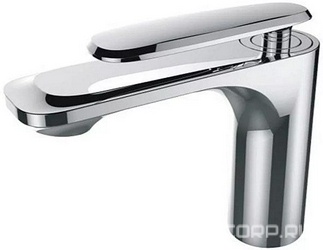 Смеситель для раковины, без д/к, (цв.хром), Gello XX