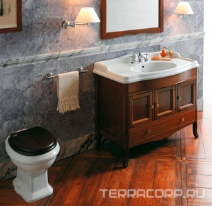 Сиденье для унитаза, с микролифтом, (дерево орех, крепления цв. золото),  ZZ Simas Arcade AR 009 oro