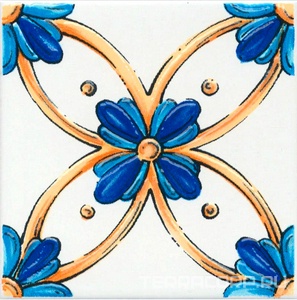 Керамическая плитка Kerama Marazzi Капри Декор  майолика А45520х20 Комбинированный 