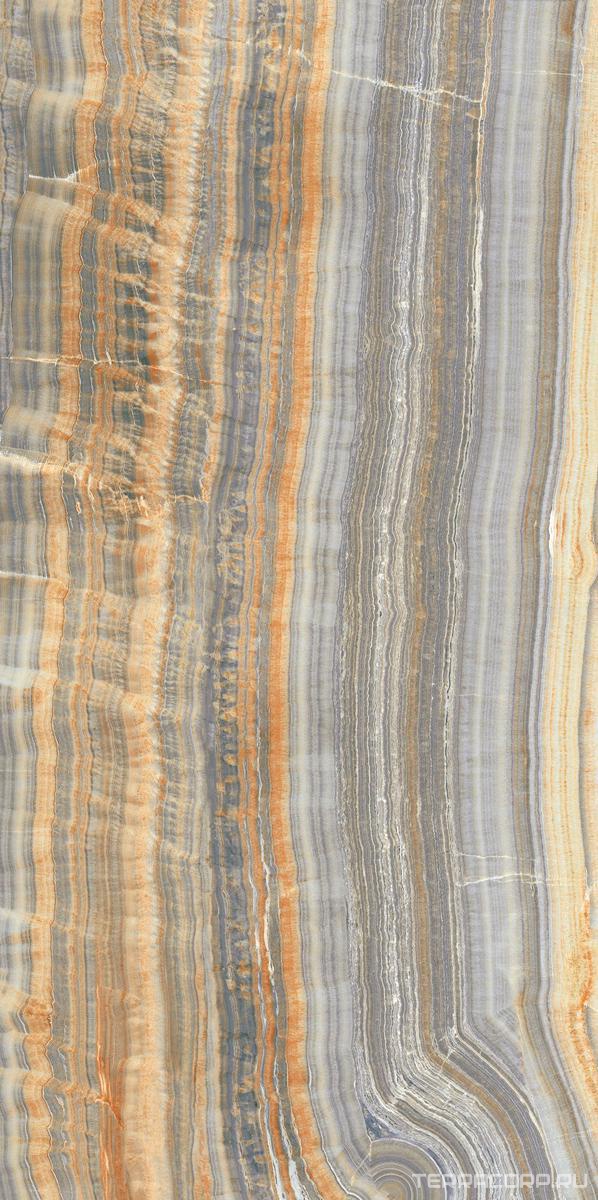 Керамогранит Ariostea Ultra Onici Grey Onyx Vein Cut Lucidato (Shiny) 6 мм KL 75x150 Серый, фото 7
