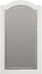 Зеркало  60, 600*1011*22 мм, цвет белый без патины, БЕЗ светил. н. 93950, крепеж в комплекте ZZ Opadiris Лоренцо Z0000011065