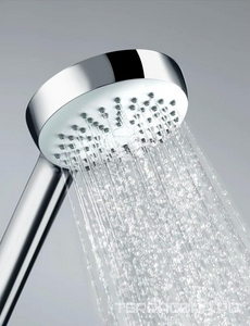 Душевой гарнитур для ванны (лейка 1-режимная, душ.стойка 620мм, шланг 1600мм) хром Kludi Logo 6816005-00