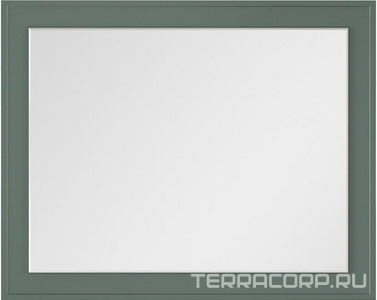 Зеркало 1000x25x800мм, с встроен.по периметру LED подсветкой, выкл. датчик движения, (цв.серый матовый),  ZZ La Fenice Cubo FNC-02-CUB-G-100-80