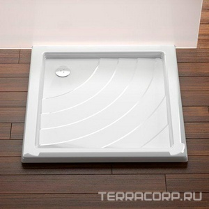 Поддон ANGELA 90 PU для душевой кабины SRV2-90 белый, без монтажного набора и сифона Ravak Evolution 10050/A007701120