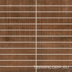 Мозаика Гранит Вуд Эго Темно-коричневый 1 LR/SR XX  30x30