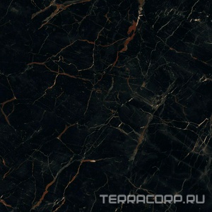 Керамогранит AtlasConcorde Россия FORTE DEI MARMI F.d.M. Ombra di Carav. Rett 80x80/Ф.Д.М. Омбра Ди Карав. Рет 80Х80 Черный 