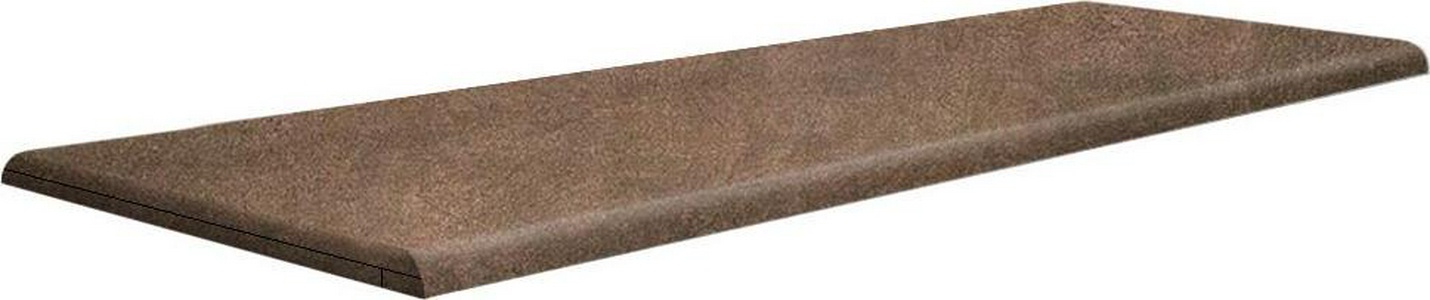 Ступени Kerama Marazzi Королевская дорога Ступень Техно Проходная  коричневый (n028155)ZZ34х119.5 Коричневый 