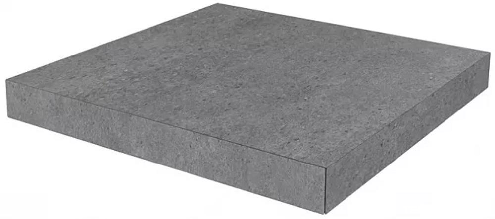 Ступени Kerama Marazzi Фондамента Ступень угловая клееная серый темный ZZ33х33 Серый, фото 5