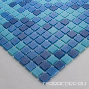 Мозаика Мастера Керамики Glass Мозаика Mixed BBA1 основа бумага (чип 2x2) ZZ32.7x32.7 XX Комбинированный 