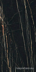 Керамогранит Florim Magnum Prexious of REX Thunder Night Glossy  120x240 Черный 