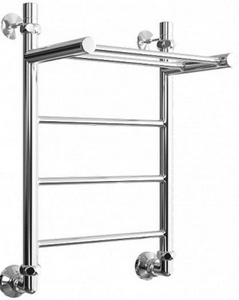 ОБРАЗЕЦ Полотенцесушитель водяной 80х15 см, комплект уголоков гайка/гайка 1*- 34/1*2 в комплекте, цв. хром глянец K Двин L 4657795050619 (товар 4627085981527)