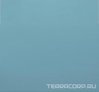 Керамогранит Уральский гранит Уральские фасады Грес Уральский UF008 голубой моноколор рельеф 60x60 Голубой 
