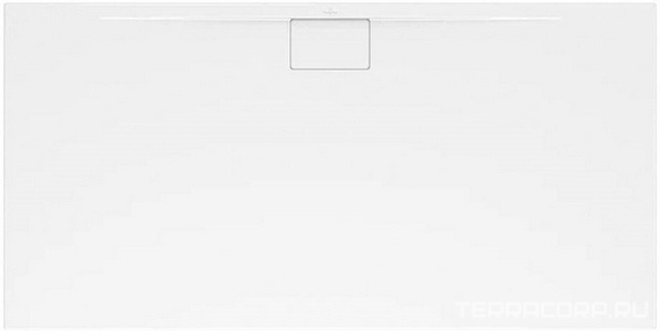 Поддон для душа 1600х900хh48мм, (крышка стока 90мм, цв.белый 01, в компл.), БЕЗ слива (сифона) арт.U90881299, (акрил цв.белый 01), Architectura Metalr Villeroy & Boch Architectura Metalrim UDA1690ARA215GV-01