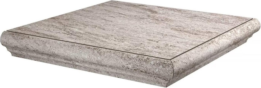 Ступени Kerama Marazzi Терраса Угловая  коричневый противоск. ступ. гр. 30x30 ZZ Коричневый 