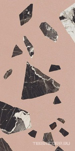 Керамогранит Ergon Medley Pink Rock Nat. Rett.ZZ30x60 Розовый 