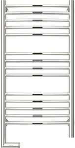 Полотенцесушитель " 2,0" 800x400 мм, электрический, пульт управ. слева, в комплекте 4 телескоп.кроншт. хром ZZ Сунержа Богема 00-5202-8040