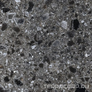 Керамогранит Kerranova Terrazzo Керамогранит K-333/MR Dark Grey 60х60 Серый 