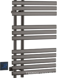Полотенцесушитель электрический VENTURO GUN METAL 500*800 мм, цв.сталь глянец, ZZ