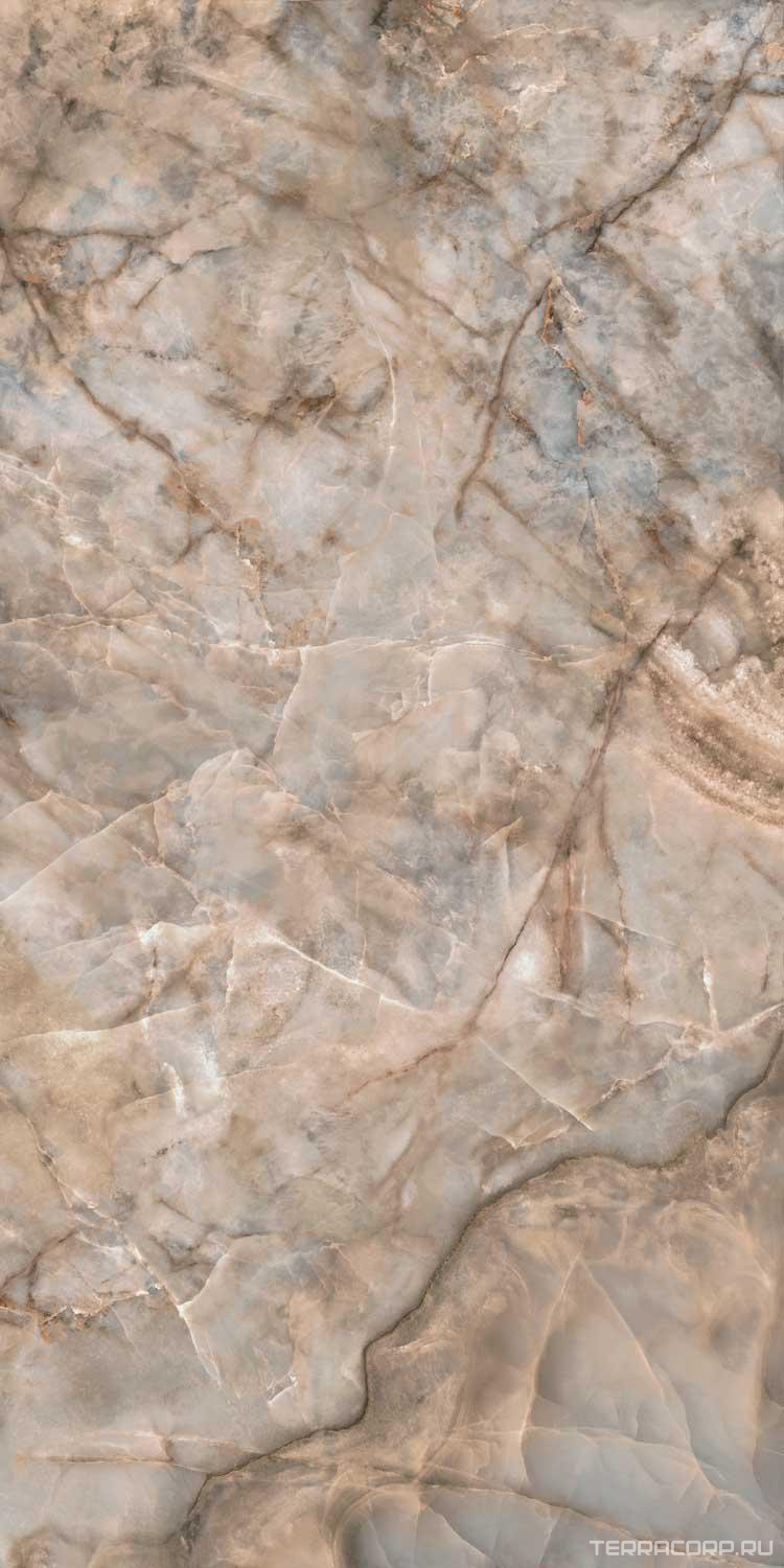 Керамогранит Kerama Marazzi Ониче серый обрезной лаппатированный119.5x238.5 Серый, фото 3