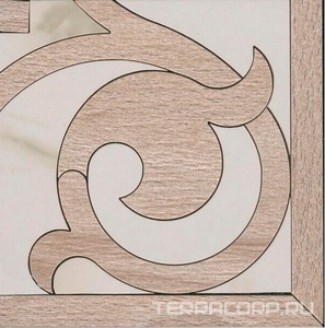 Керамогранит Kerama Marazzi Карелли Угол  наборный 15,5x15,5 Бежевый 