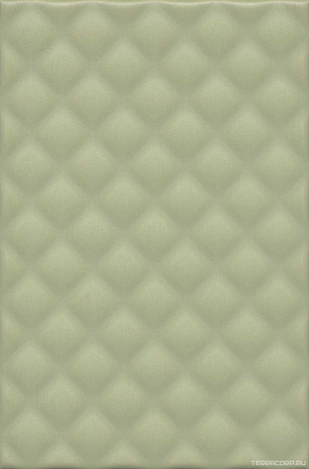 Керамическая плитка Kerama Marazzi Турати зеленый светлый структура ХХ20x30 Белый, фото 5