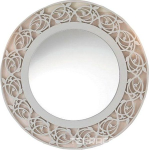 Зеркало 99х99см, круглое в раме, (цв.Foglia Oro),  Intagliana ZZ Cezares Rotonda ROTONDA INTAGLIATA.04 / Foglia Oro