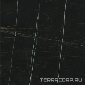 Керамогранит Kerama Marazzi Греппи  черный обрезной лаппатированный 60x60 Черный 